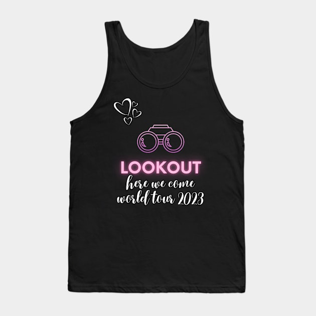 scentsy lookout, here we come, world tour 2023 Tank Top by scentsySMELL